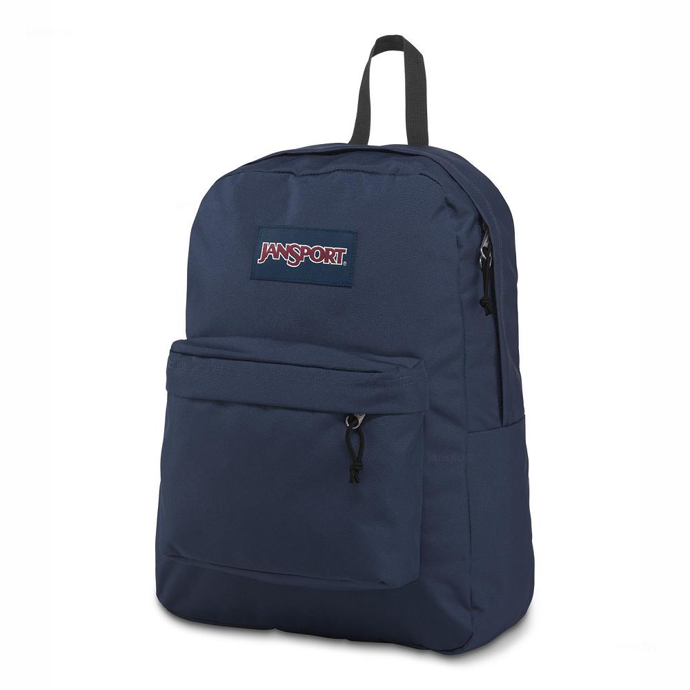 Sac à Dos Scolaire JanSport SuperBreak? Bleu Marine | UBP-89235426
